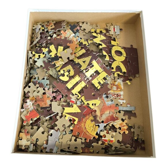 Wilbur's Chocolate Memorabilia 550 Piece Jigsaw Puzzle COMPLETE! 18" by 24" - Picture 2 of 5